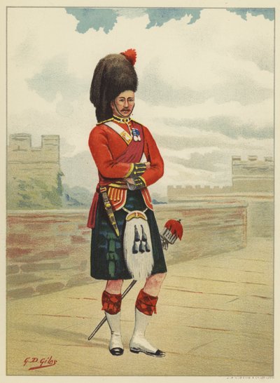 The 42nd、The Black Watch（Royal Highlanders） 作： Godfrey Douglas Giles