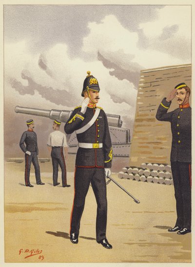 王立大砲 作： Godfrey Douglas Giles