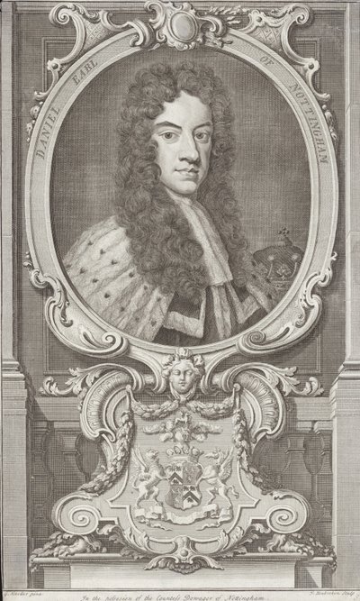 ダニエルフィンチ 作： Godfrey Kneller