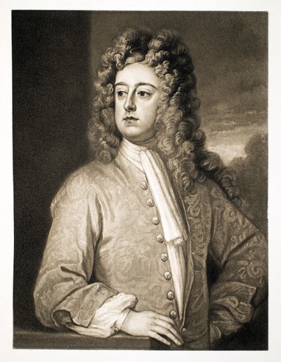 フランシス・ゴドルフィン、ゴドルフィン伯爵、パブ。 1902（コロタイプ） 作： Godfrey Kneller