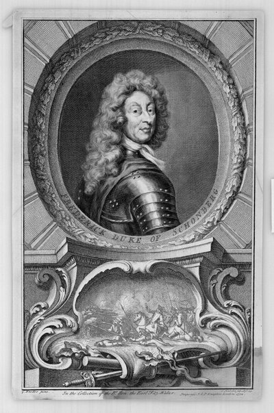 シェームベルクのフレデリック公 作： Godfrey Kneller