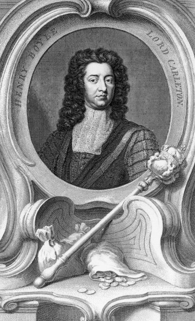ヘンリーボイル、カールトン卿、ヤコブスウーブラーケン作、1740年 作： Godfrey Kneller