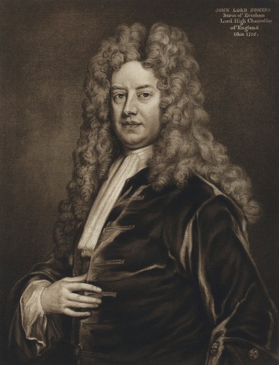 ジョン、サマーズ男爵 作： Godfrey Kneller