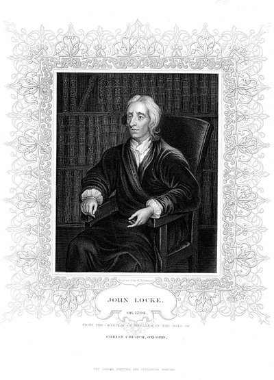 ジョン・ロック、英語哲学者、c1680-1704 作： Godfrey Kneller