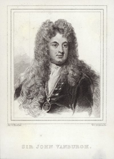 ジョン・ヴァンバラ 作： Godfrey Kneller
