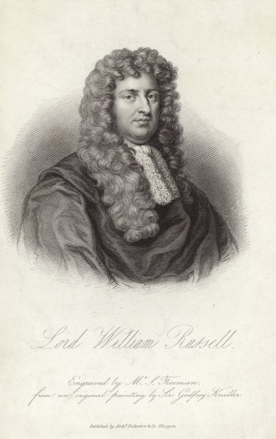 ウィリアムラッセル卿 作： Godfrey Kneller