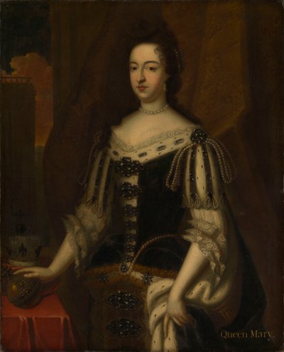 メアリー2世（1662-1694） 17世紀後半 油彩・カンヴァス 作： Godfrey Kneller