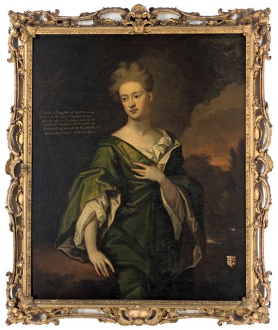シャーロットクレイトンの肖像 作： Godfrey Kneller