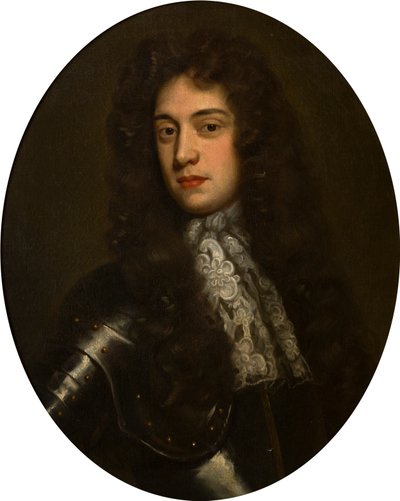 ヘンリー4世チャーベリーのハーバート卿の肖像（d.1691）、1666-91年頃（キャンバスに油彩） 作： Godfrey Kneller
