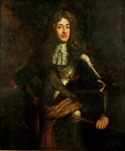 ジェームズ2世の肖像 作： Godfrey Kneller