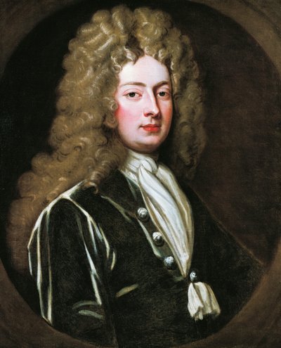 ウィリアム・コングリーブの肖像（バードシー 作： Godfrey Kneller