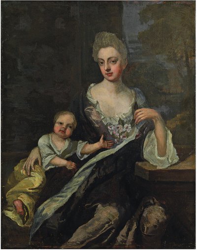 女性の肖像 作： Godfrey Kneller