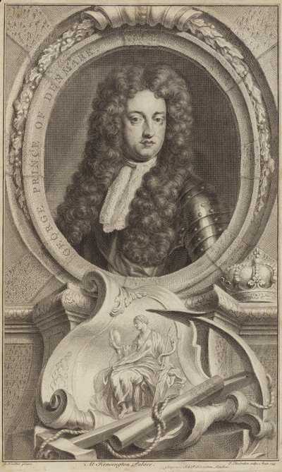 デンマークとノルウェーのジョージ王子 作： Godfrey Kneller