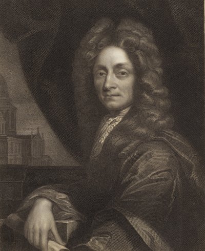 クリストファー・レン卿 作： Godfrey Kneller