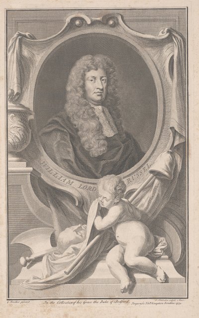 ウィリアムロードラッセル 作： Godfrey Kneller