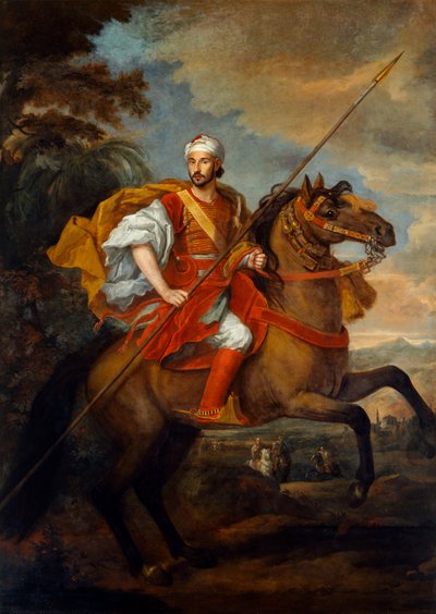 モハマド・オハドゥモロッコ大使 作： Godfrey and Wyck Jan (1640 1700) Kneller