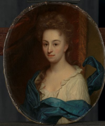 Josina Parduynの娘、Josina Clara van Citters（1671-1753）の肖像 作： Godfried Schalcken