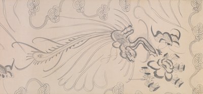 Yksityiskohta viidestä tribute-hevosesta (muste ja väri paperille) 作： Gonglin Li