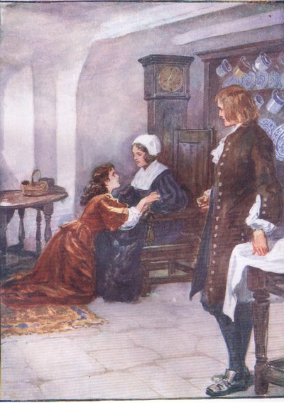 そして彼女は母の心に行きました、W＆R Chambers Ltd、1921年のLorna Doone pubから。 作： Gordon Frederick Browne
