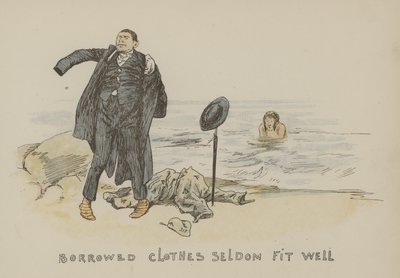 借りた服はめったにフィットしない 作： Gordon Frederick Browne