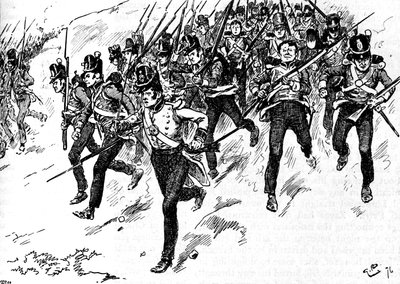 護衛のディルケス旅団が立ち上がった、1896、1902 作： Gordon Frederick Browne