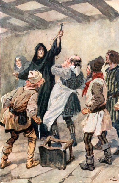 「フォーベア」と彼は叫んだ 作： Gordon Frederick Browne