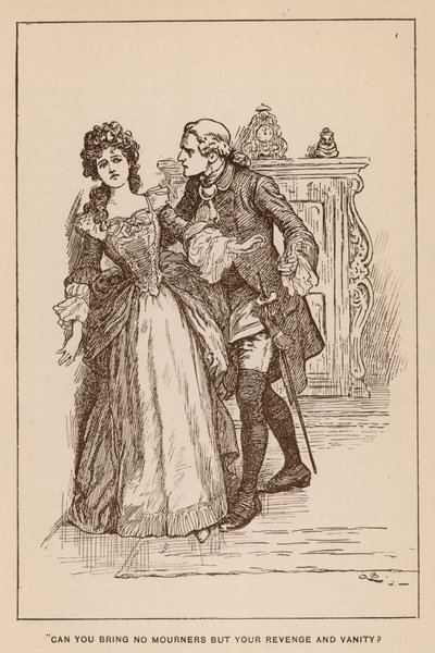 Thackerayによるヘンリーエズモンドの歴史のイラスト 作： Gordon Frederick Browne