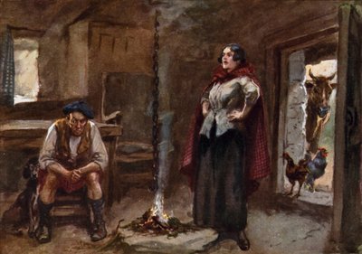 大釜物語のイラスト 作： Gordon Frederick Browne