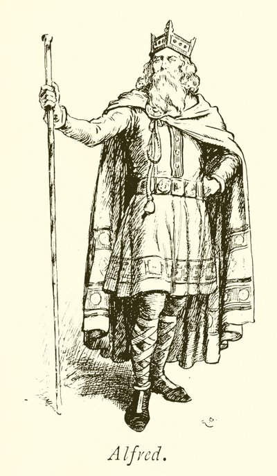 アルフレッド大王 作： Gordon Frederick Browne