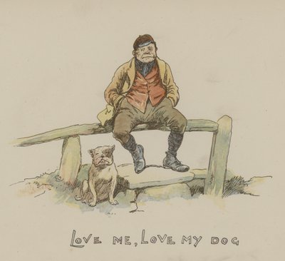 私を愛して。犬も愛して 作： Gordon Frederick Browne