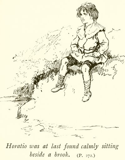 少年としてのネルソン 作： Gordon Frederick Browne