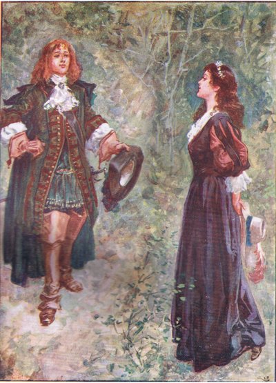 「私はあなたの好きないとこになりましたか？」、W＆R Chambers LtdによるLorna Doone pub。、1921から 作： Gordon Frederick Browne
