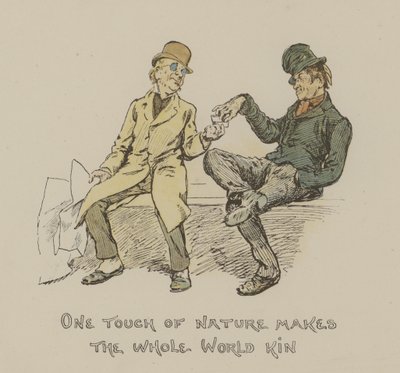 自然のワンタッチが全世界の親族を作る 作： Gordon Frederick Browne