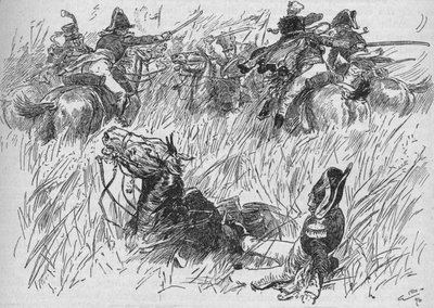 将軍の馬が溝に落ちた、1896、1902 作： Gordon Frederick Browne