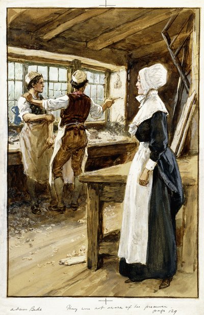 彼らは彼女の存在を知らなかった 作： Gordon Frederick Browne