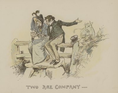 2つは会社、3つは群衆 作： Gordon Frederick Browne