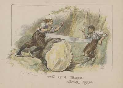 2つの貿易は決して同意しません 作： Gordon Frederick Browne