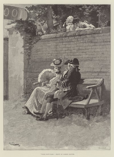 壁に耳あり 作： Gordon Frederick Browne