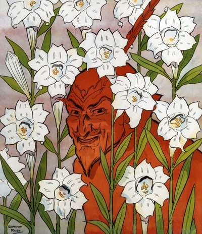 「パック」マガジンの表紙、1910年頃（カラーリソ） 作： Gordon Ross