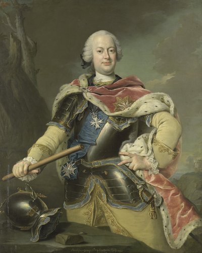 ザクセン選帝侯フレデリック・クリスチャンの肖像1722-1763、1751 作： Gottfried Boy