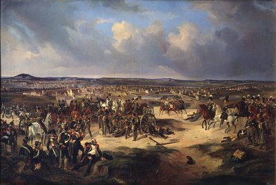 1814年、1834年3月17日のパリの戦い 作： Gottfried Willewalde