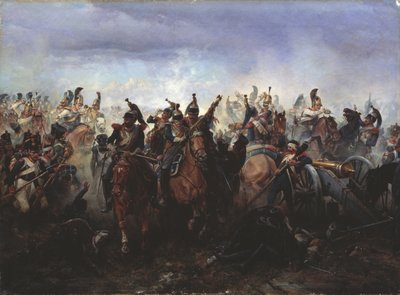 1814年、1891年3月13日のFer-Champenoisの戦い 作： Gottfried Willewalde