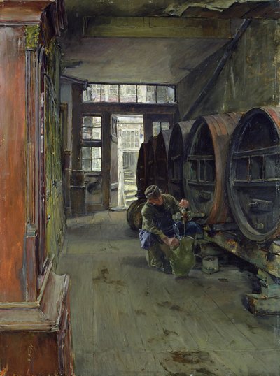 1891年にハンブルグの酢工場で 作： Gotthardt Johann Kuehl
