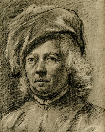 男性の頭の研究 作： Govaert Flinck