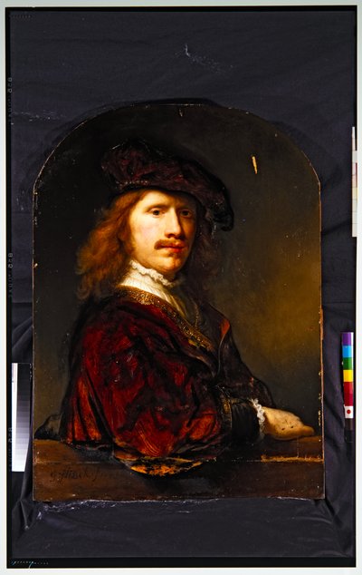 自画像 作： Govaert Flinck