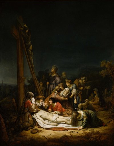 キリストを悼む1637 作： Govaert Flinck
