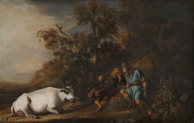 マーキュリー、アーガス、イオ 作： Govert Flinck