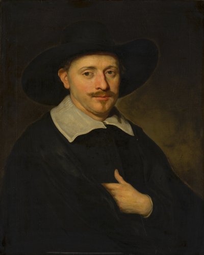 男の肖像 作： Govert Flinck