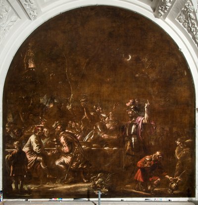 クラウディウス・シビリスの下でのバタヴィアンの陰謀 作： Govert Flinck