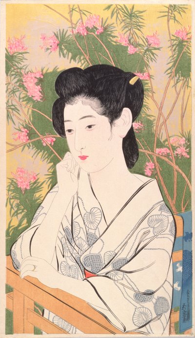 温泉ホテルの女性 作： Goyo Hashiguchi